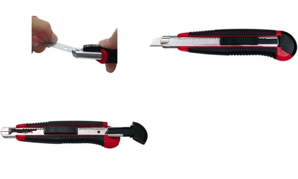 WEDO Werner Dorsch WEDO AUTO-LOAD Profi Cutter - Messer mit Abbruchklingen - 9 