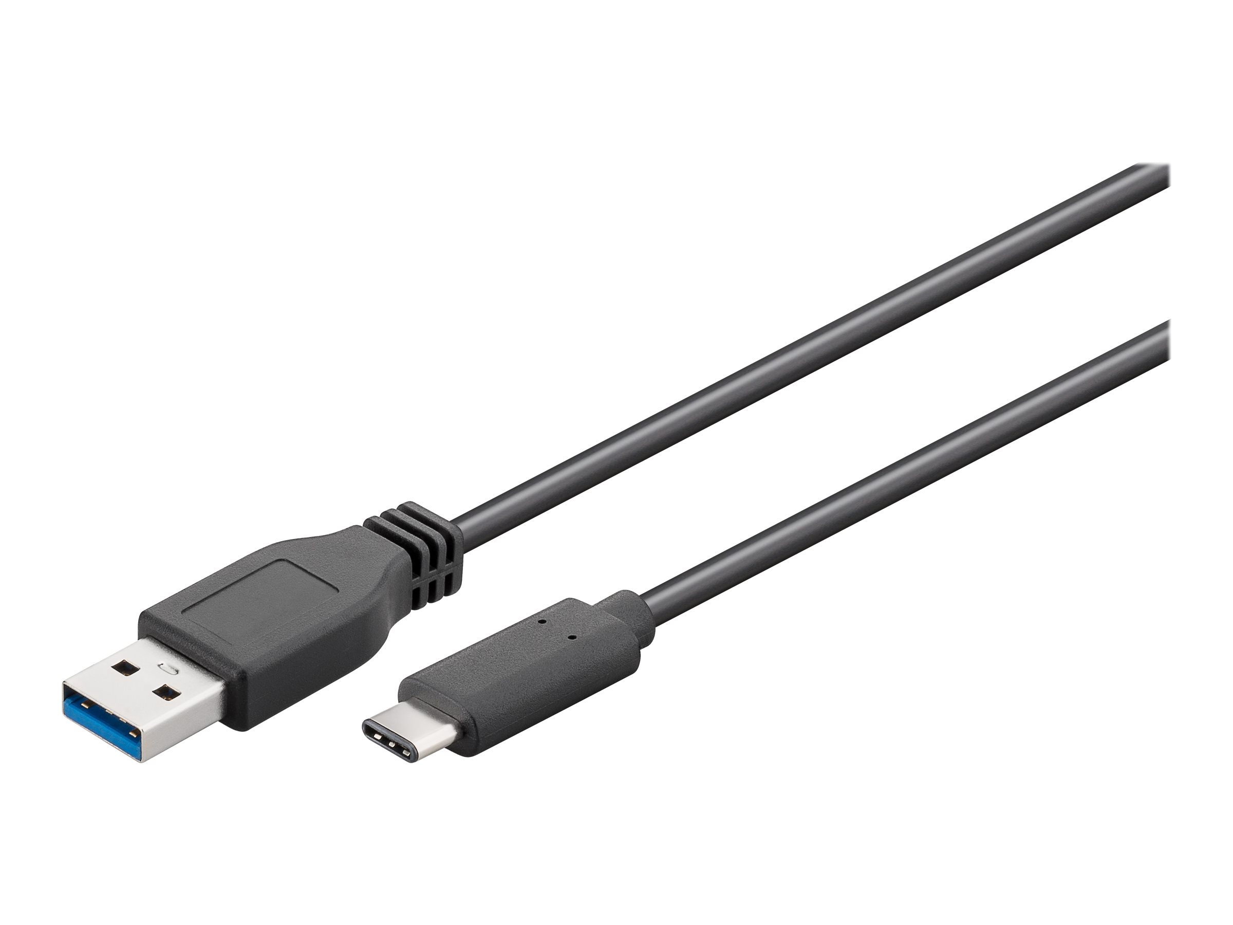 WENTRONIC Goobay - USB-Kabel - USB3.0 (M) bis USB Typ C (M) - 15 cm (45247)