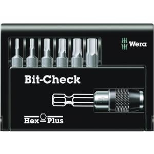 WERA Bit-Set 7teilig 8040-6 Bit-Check 05056168001 Innen-Sechskant (05056168001)