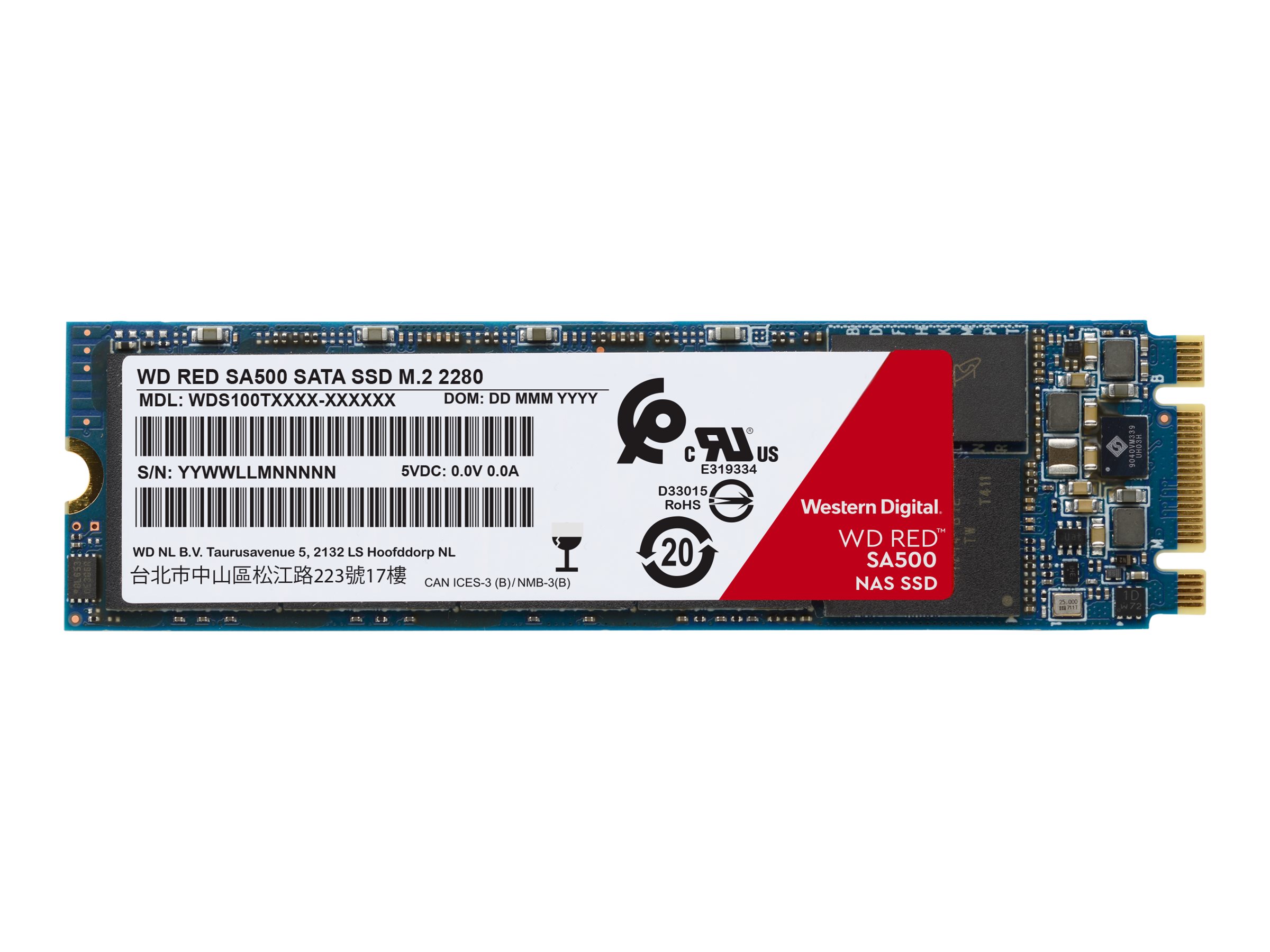 WESTERN DIGITAL RED SSD 2TB