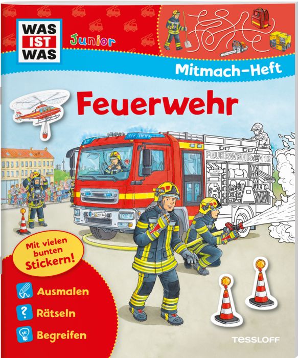 WIW Mitmach-Heft. Feuerwehr, Nr: 978-3-7886-2001-1