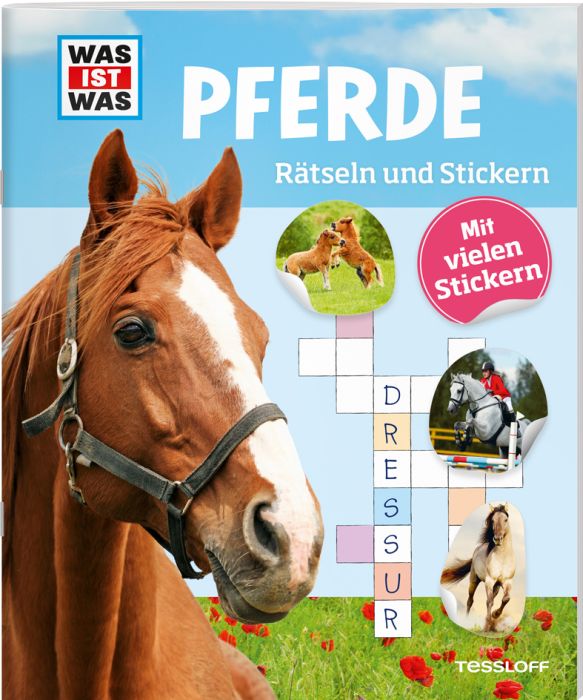 WIW Rätseln und Stickern: Pferde, Nr: 978-3-7886-2168-1