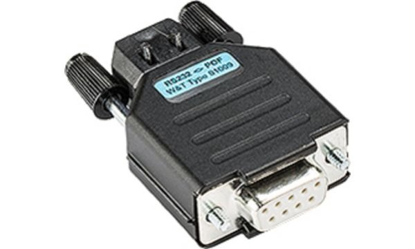 W&T Interface Konverter RS232 9 Pol Kupplung - LWL, 1KV (11130100)