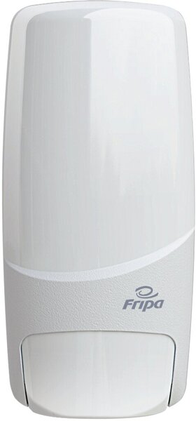 Wand-Seifenspender, Kunststoff, für 1 Lt. Flaschen, wiederbefüllbar, weiß