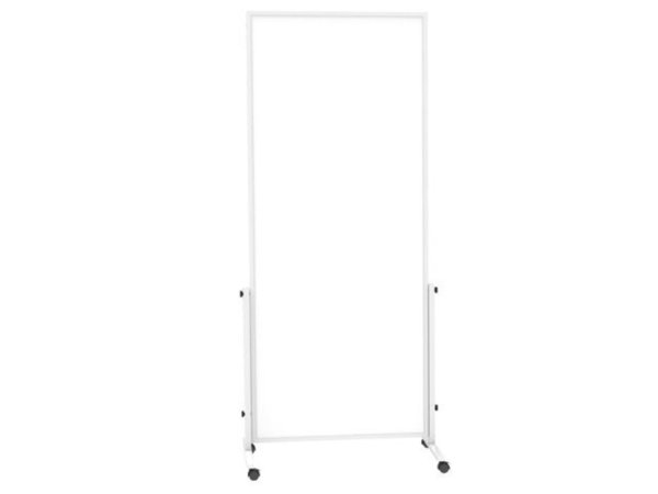 Whiteboard mobil MAULsolid grau easy2move 75x180cm