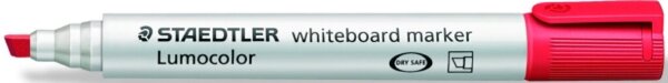 Whiteboardmarker Lumocolor rot Keilspitze 2-5 mm, nachfüllbar