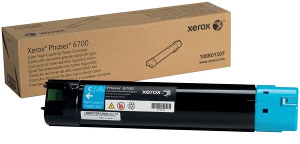 Toner Cartridge HC für Phaser 6700 cyan, für ca. 12.000 Seiten