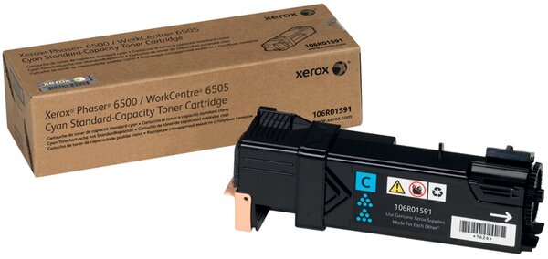 Toner Cartridge für Phaser 6500/WC6505 cyan, für ca. 1.000 Seiten