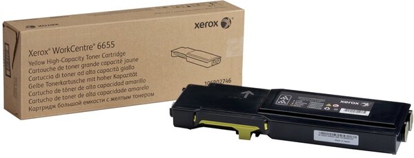 Toner Cartridge HC für Phaser 6655 gelb, für ca. 7.500 Seiten