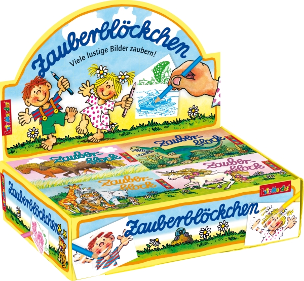 Zauberblock Display 10, A7, 4 Motive, Nr: 18585 Zauberblock Display 10, A7, 4 Motive, Nr: 18585