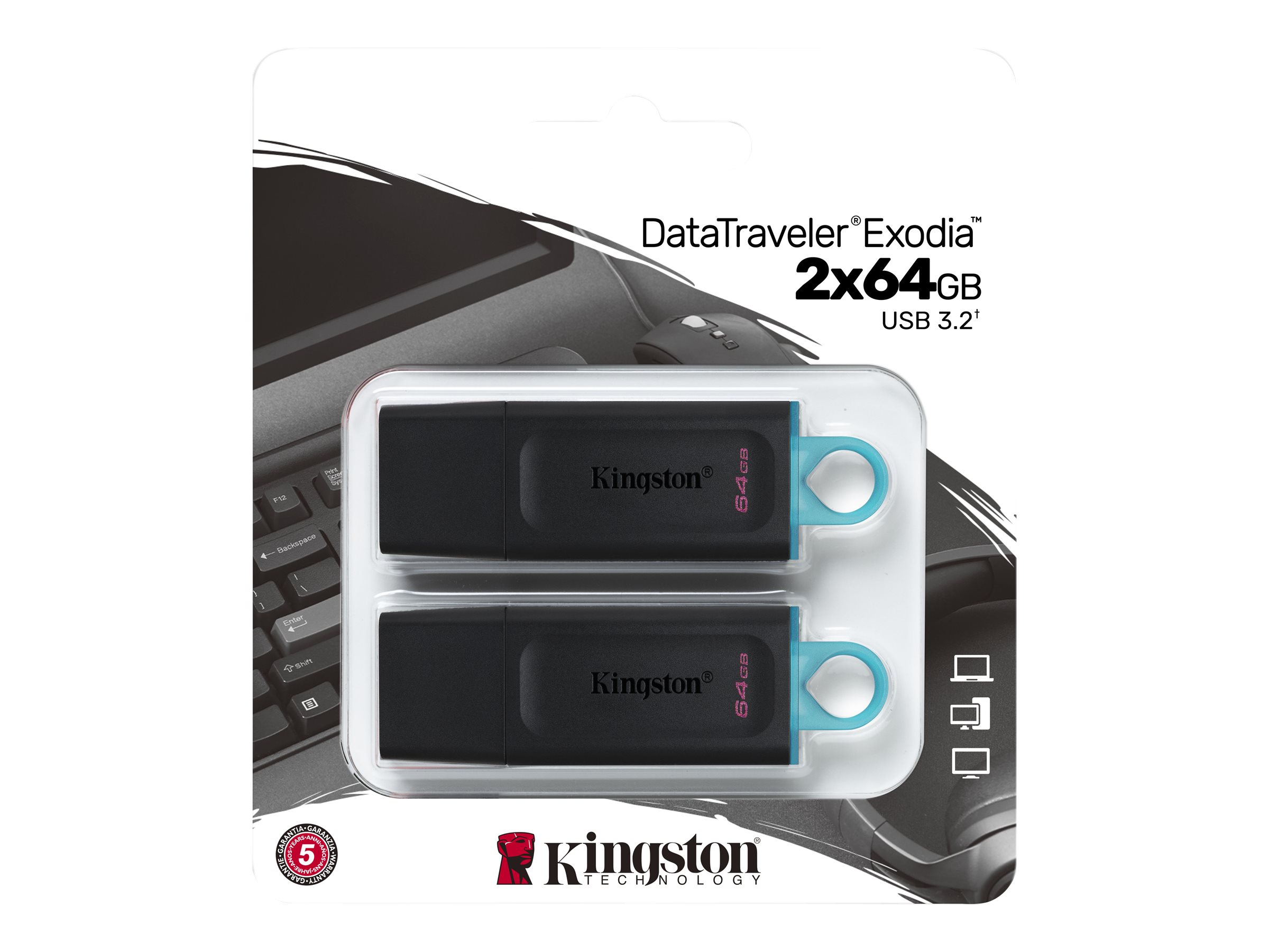 KINGSTON DataTraveler Exodia 64GB