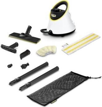 KÄRCHER SC 2 Deluxe, Zylinder-Dampfreiniger, 1 l, Schwarz, Weiß, 50 cm, 100 cm,