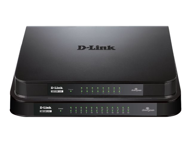 D-Link Switch, 1000Mbit, 24-Port Gigabit Easy Desktop Switch