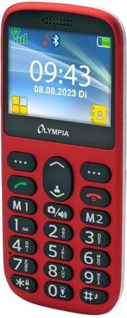 OLYMPIA Mobiltelefon SUN rot