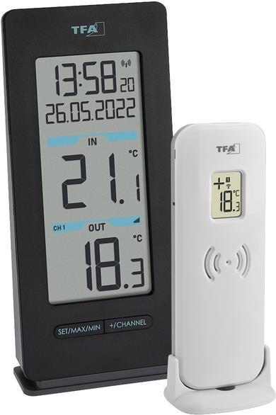 TFA DOSTMANN TFA 30.3072.01 BUDDY Funk-Thermometer