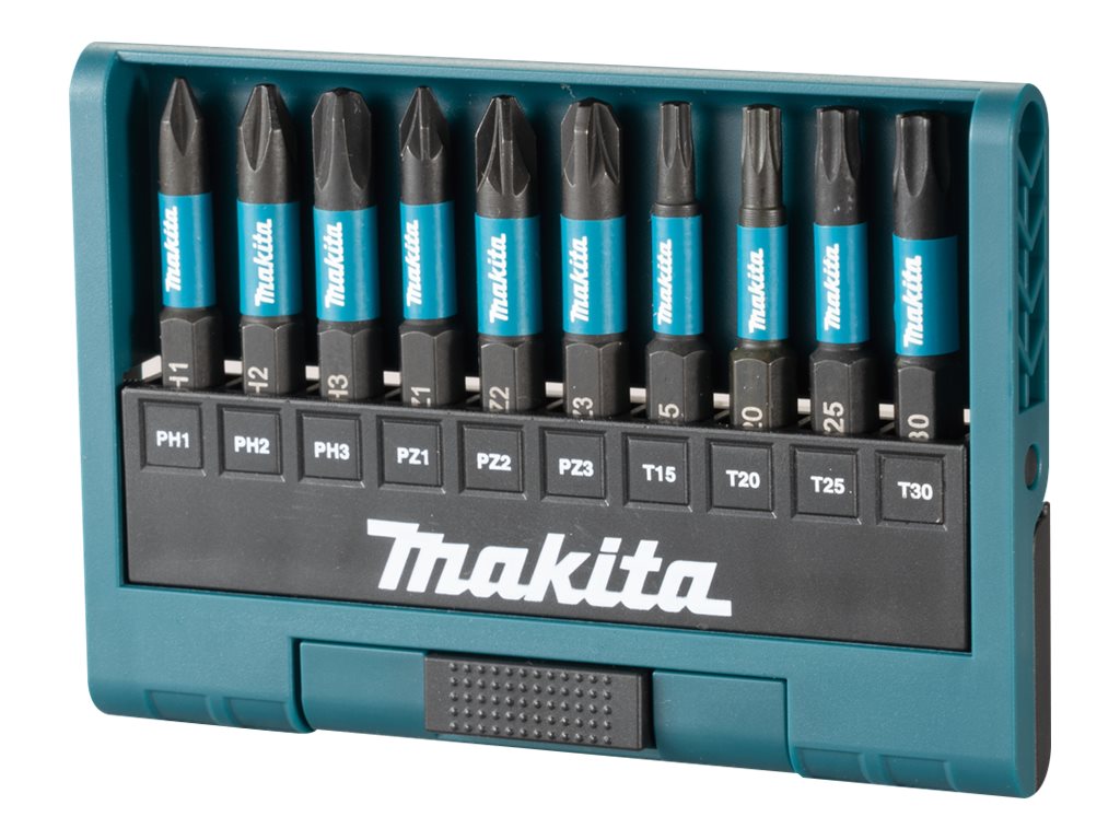 Makita Impact Black Bit-Set 10-tlg E-12011 Bit-Set (E-12011)