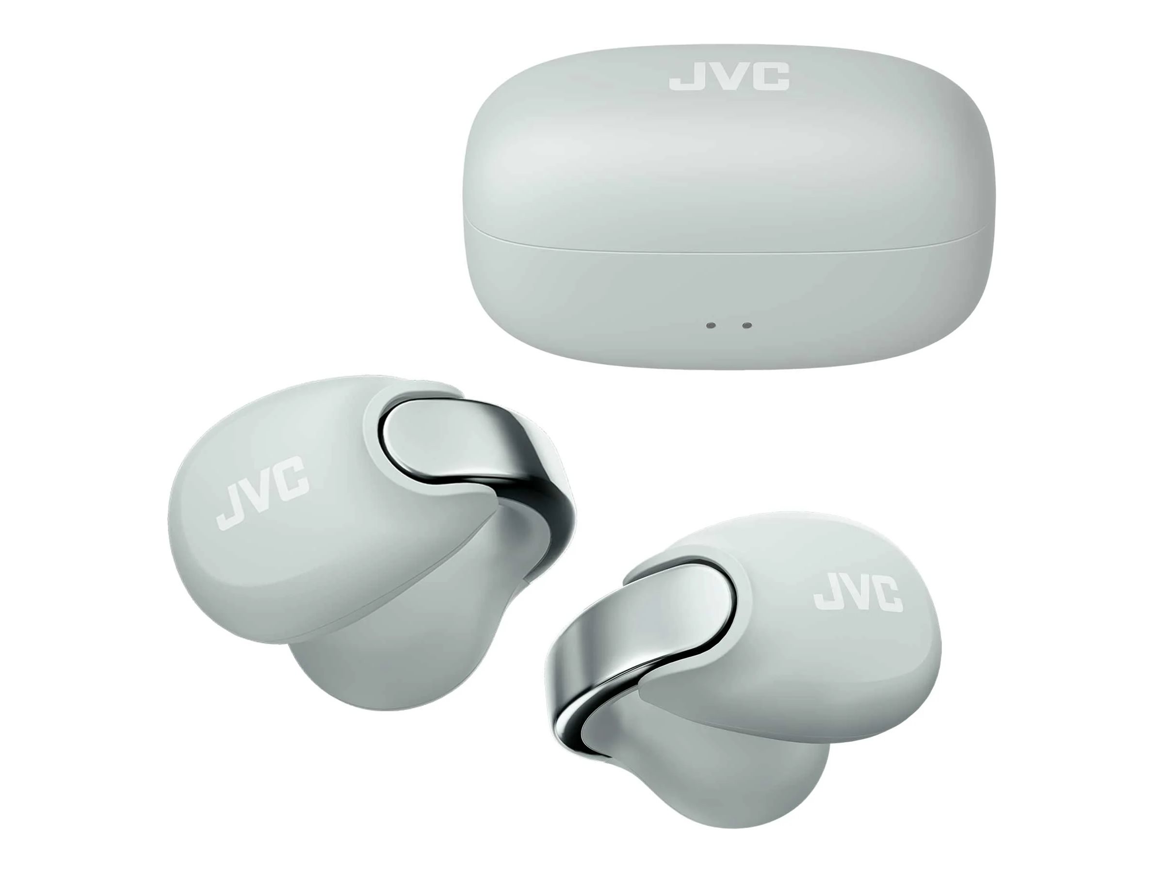 JVC HA-NP1T-H Nearphones Open Ear True Wireless Kopfhörer eisgrau