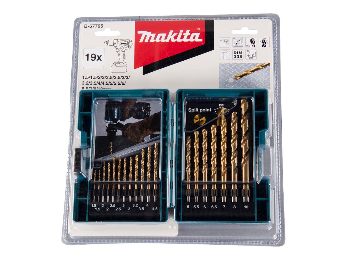 MAKITA Bohrer-Set 19tlg B-67795
