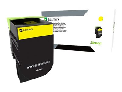 LEXMARK 700X4 Besonders hohe Ergiebigkeit Gelb Tonerpatrone LCCP