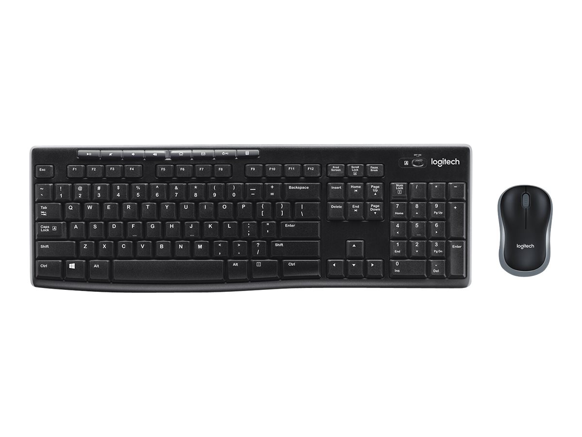 LOGITECH Desktop MK270 Wireless [CH] black