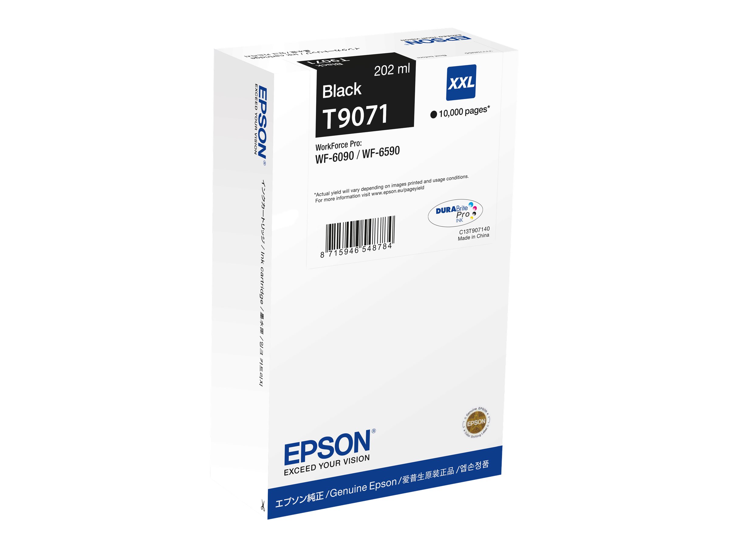 EPSON WF-6xxx Ink Cartridge Shwarz XXL