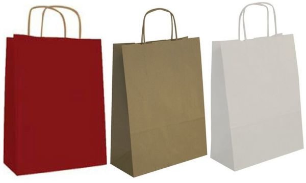 agipa Papiertragetasche - aus Kraft papier, klein, braun (66000312)