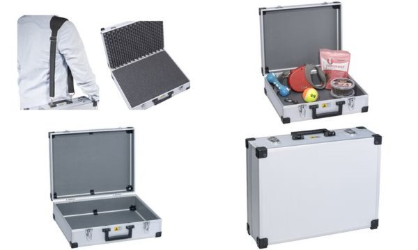 allit Utensilien-Koffer AluPlus Ba sic, Größe: L, silber (71510094)