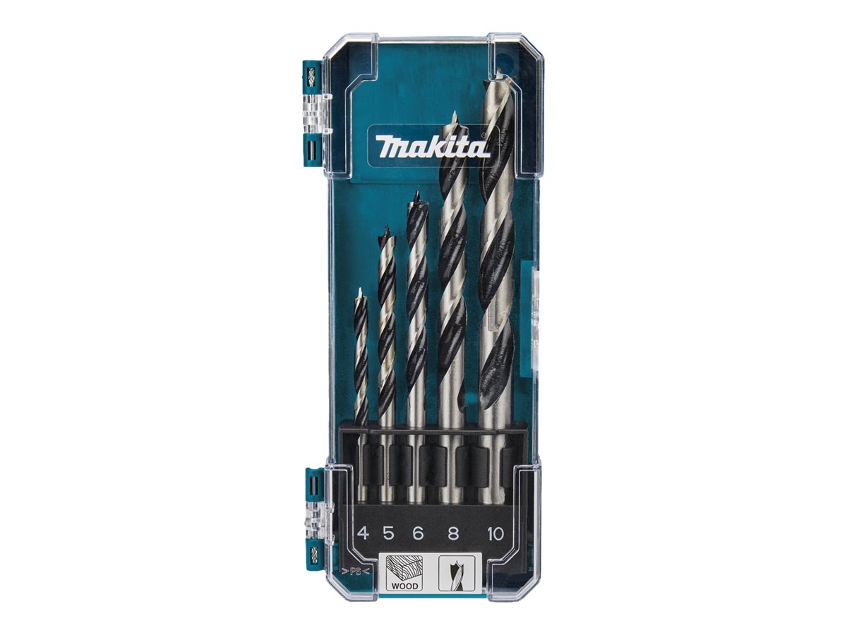 MAKITA Bohrersatz - für Spanplatte, Sperrholz, Weichholz, Hartholz, furniertes 