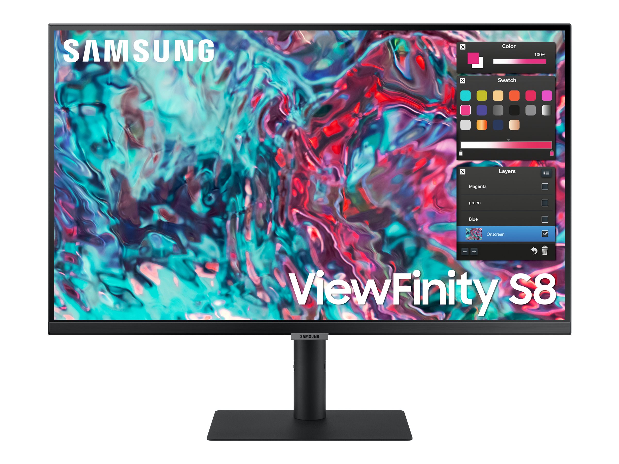 SAMSUNG ViewFinity S8 S27B800TGU Monitor 68,0 cm (27,0 Zoll) schwarz