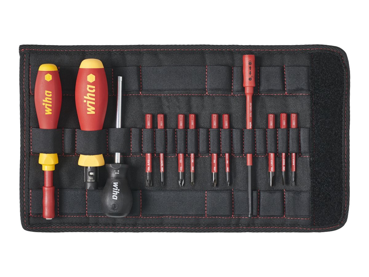 WIHA VDE Drehmoment-Schraubendreher-Set 13teilig Wiha TorqueVarioS 0.8 - 5 Nm D WIHA VDE Drehmoment-Schraubendreher-Set 13teilig Wiha TorqueVarioS 0.8 - 5 Nm D
