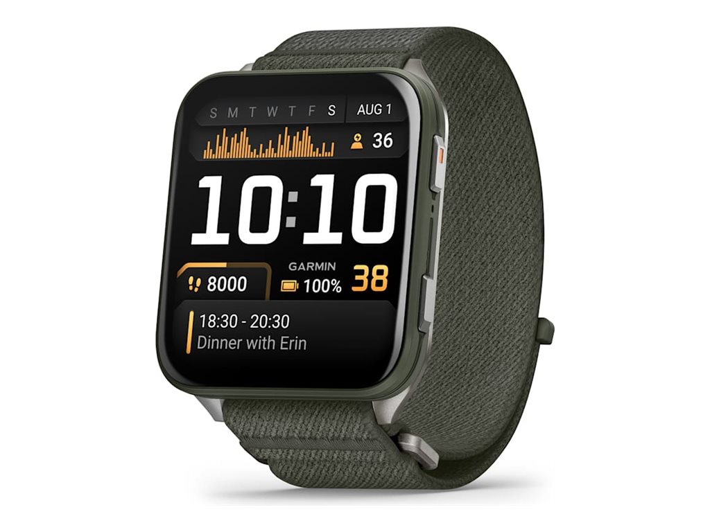 GARMIN Venu X1 Smartwatch moosgrün