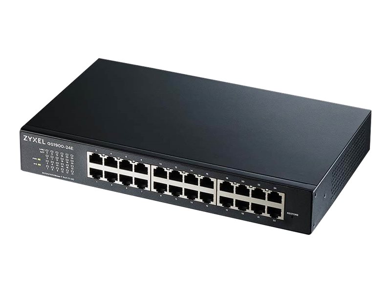 ZYXEL 24 Port GbE L2 Smart Switch, desktop, fanless V3