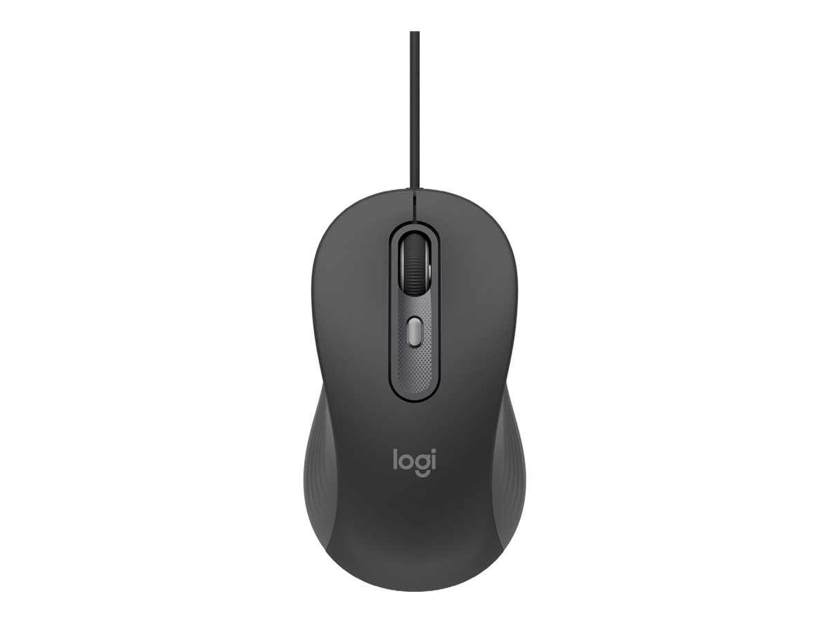 Logitech Signature Wired M520 Maus kabelgebunden schwarz