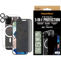 PanzerGlass™ 3-in-1 Schutz-Set für Apple iPhone 16 Pro