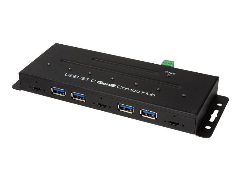 LOGILINK USB 3.1 HUB 7-port Combo Gen 2, Metall