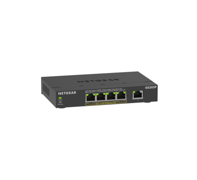 NETGEAR GS305P PoE Gigabit Ethernet Unmanaged Plus Switch