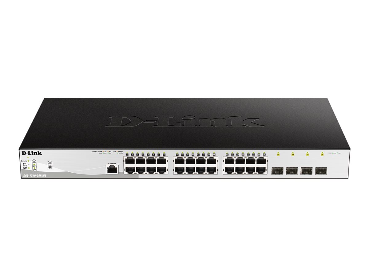 D-LINK 28-Port Layer2 PoE+ Smart Managed ME Gigabit Switch