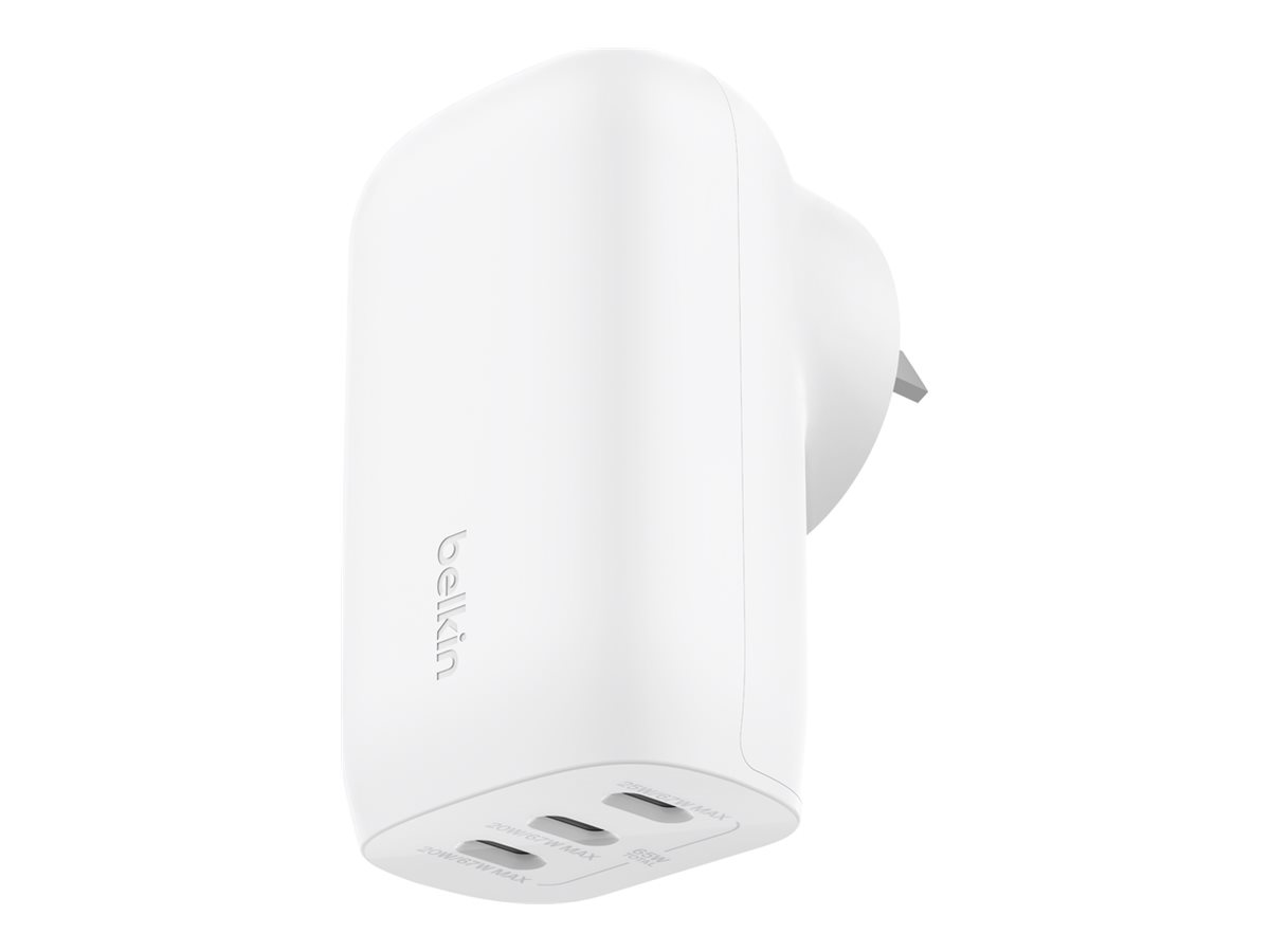 BELKIN BOOST CHARGE 67W Ladegerät mit 3 USB-C