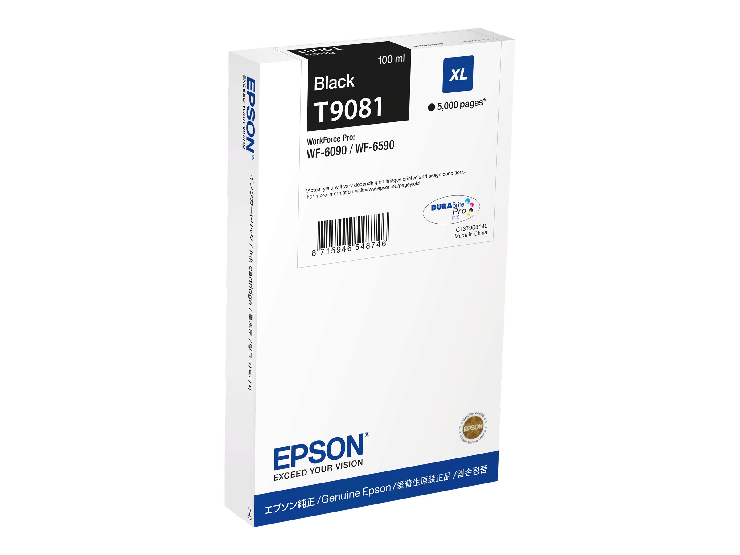EPSON WF-6xxx Ink Cartridge BK XL