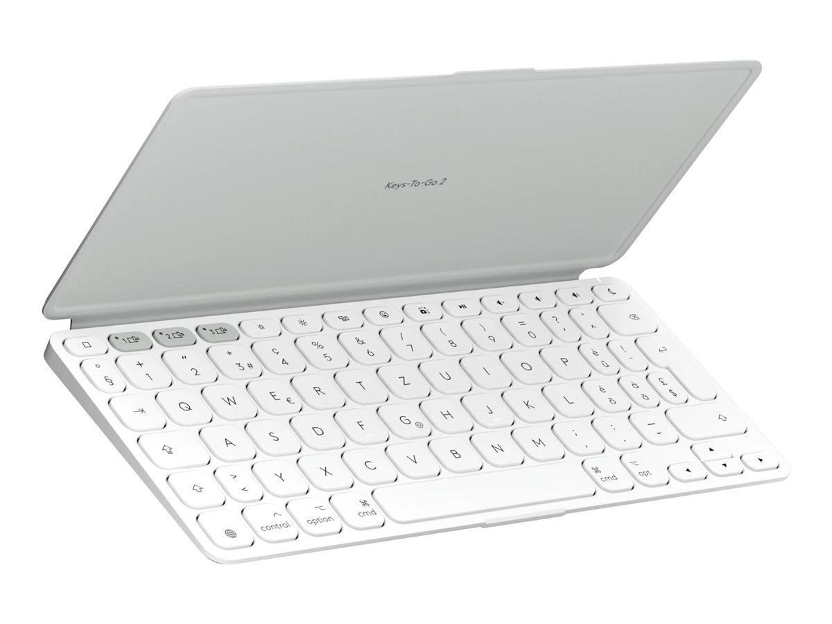 LOGITECH KEYS-TO-GO 2 PALE GREY - DEU - WESTMID-511