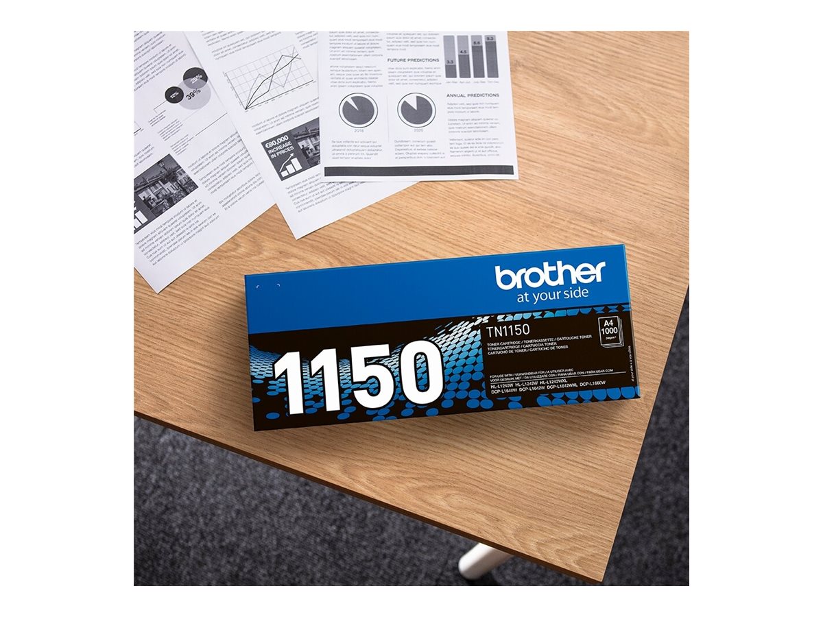 BROTHER TN1150 - Schwarz - original - Box - Tonerpatrone