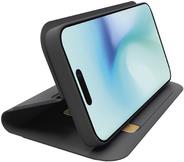 SBS Wallet Stand Case in PU für iPhone 16 Pro black