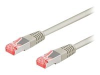 GOOBAY Patchk. CAT 6-1000 LC SSTP PIMF grau 10m bulk