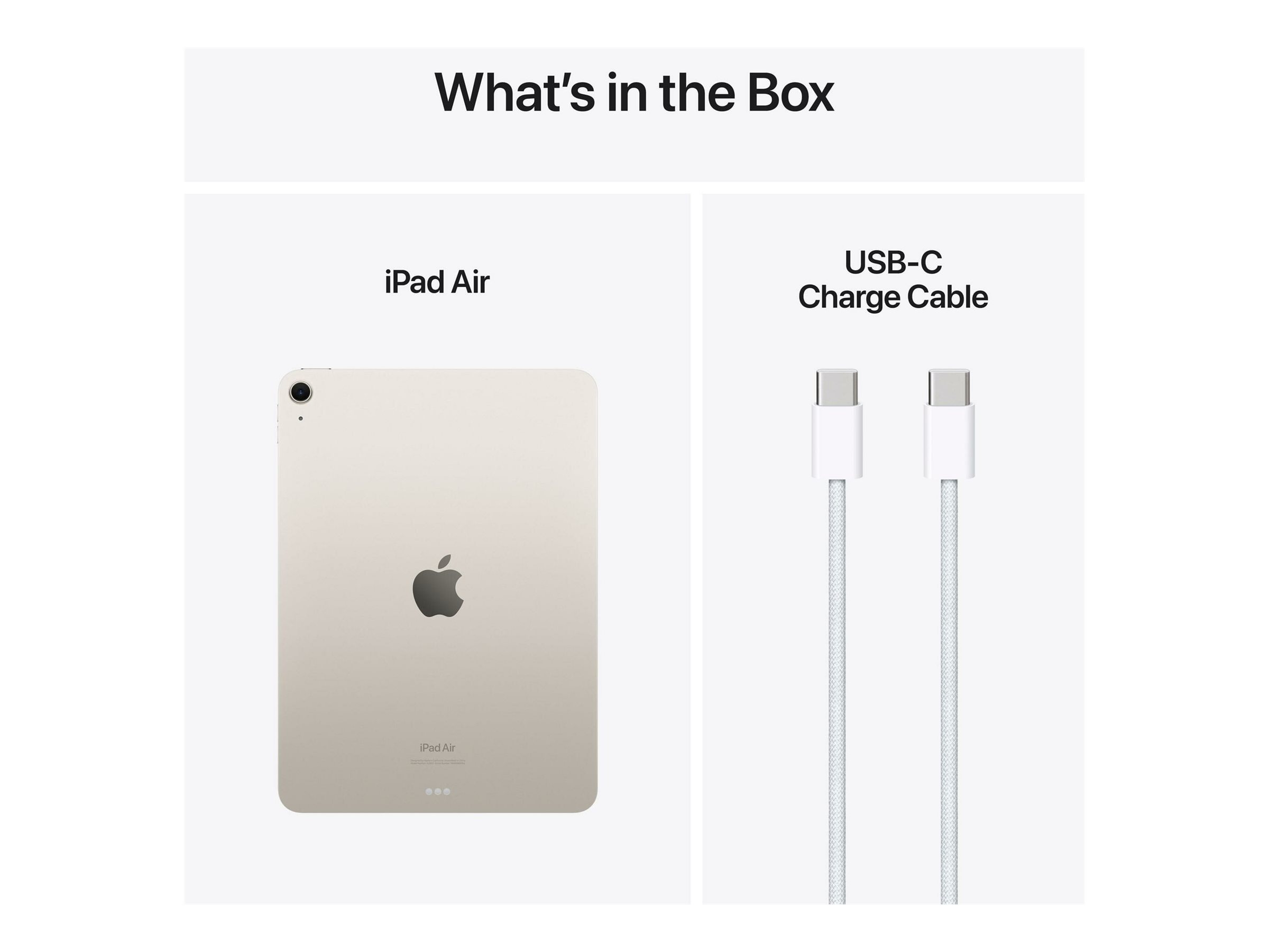 Apple iPad Air 5G 6.Gen (2024) 27,9 cm (11,0 Zoll) 1 TB polarstern