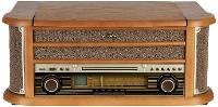 ULTRAMEDIA Reflexion HIF2002 USB-Plattenspieler Riemenantrieb Holz (HIF2002)