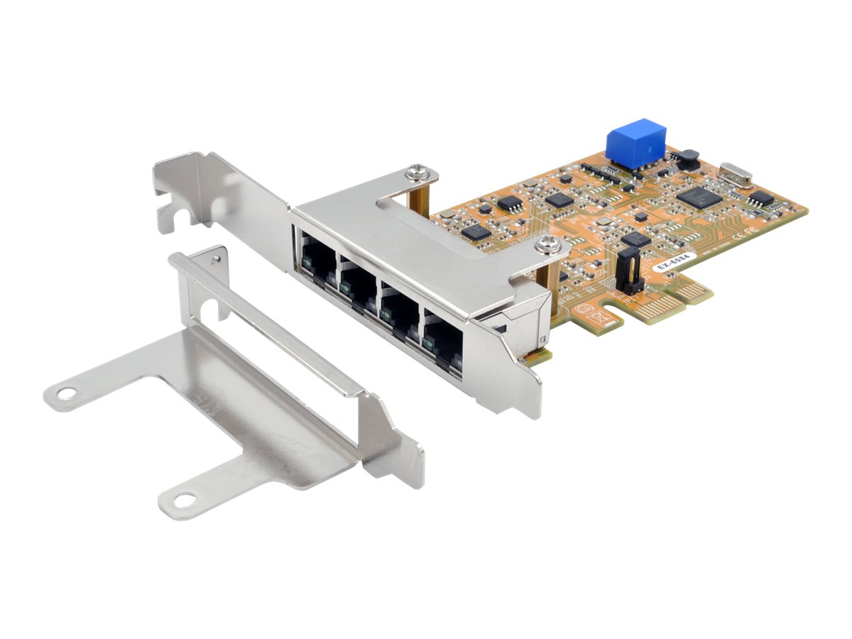 EXSYS PCI-EXPRESS Etherne Karte 1 Gigabit