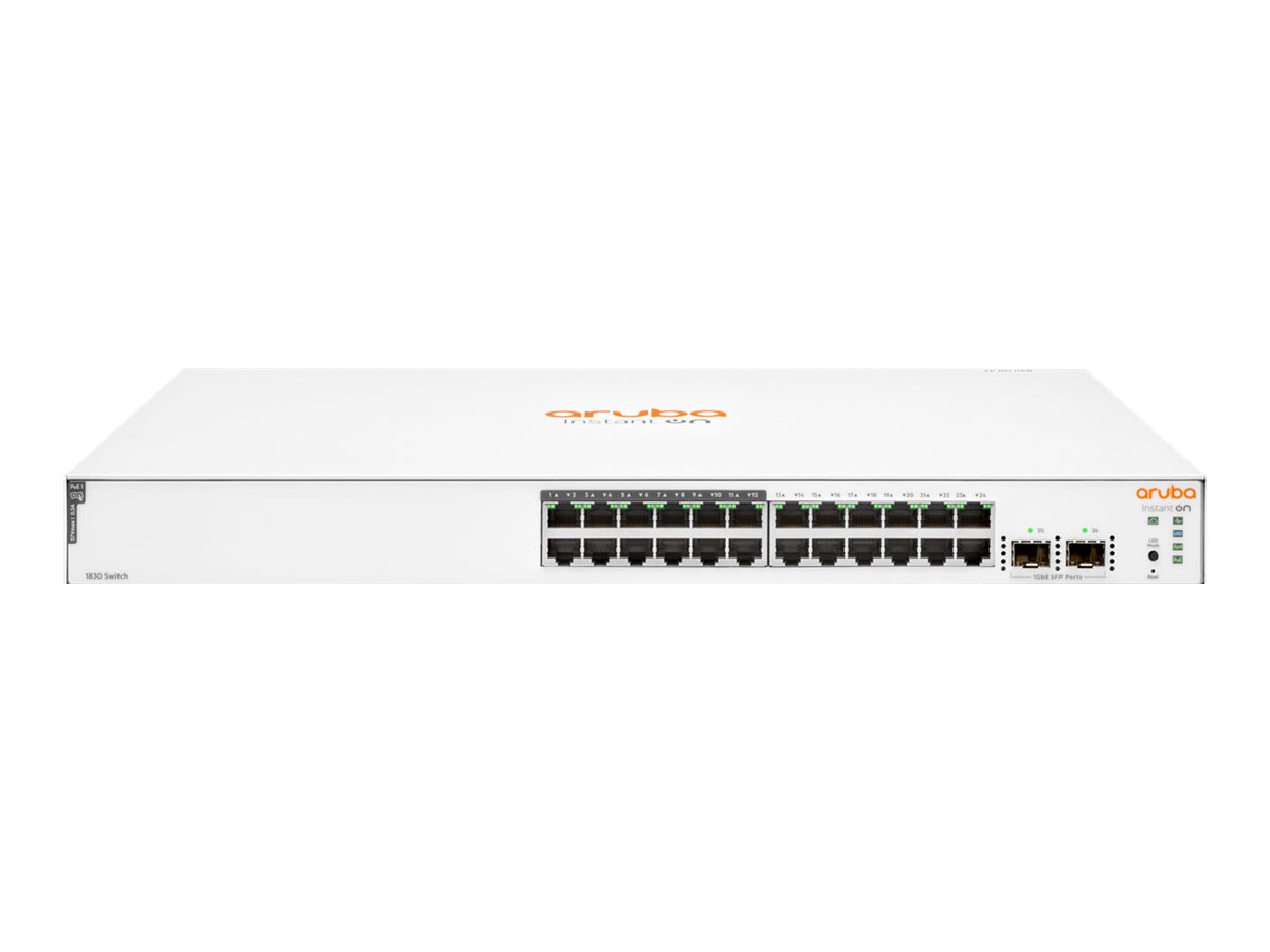 HPE Aruba Instant On 1830 26-Port PoE+ Switch