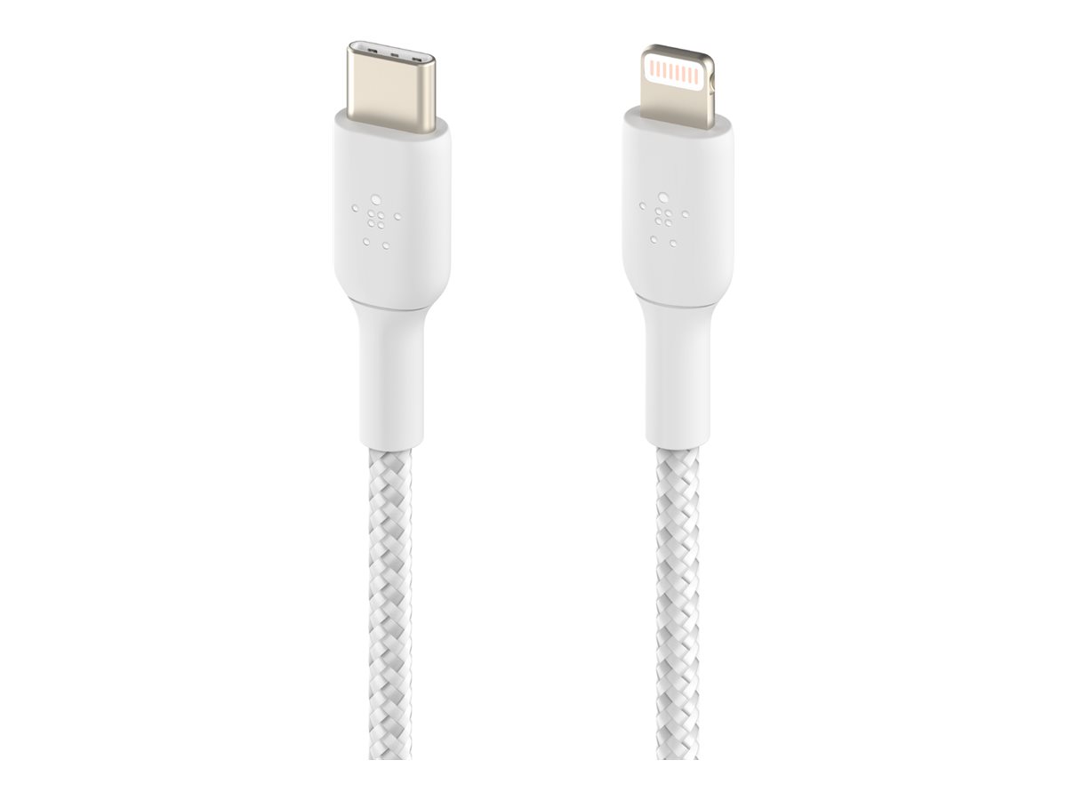BELKIN BOOST CHARGE - Lightning-Kabel - USB-C (M) bis Lightning (M) - 2 m - wei