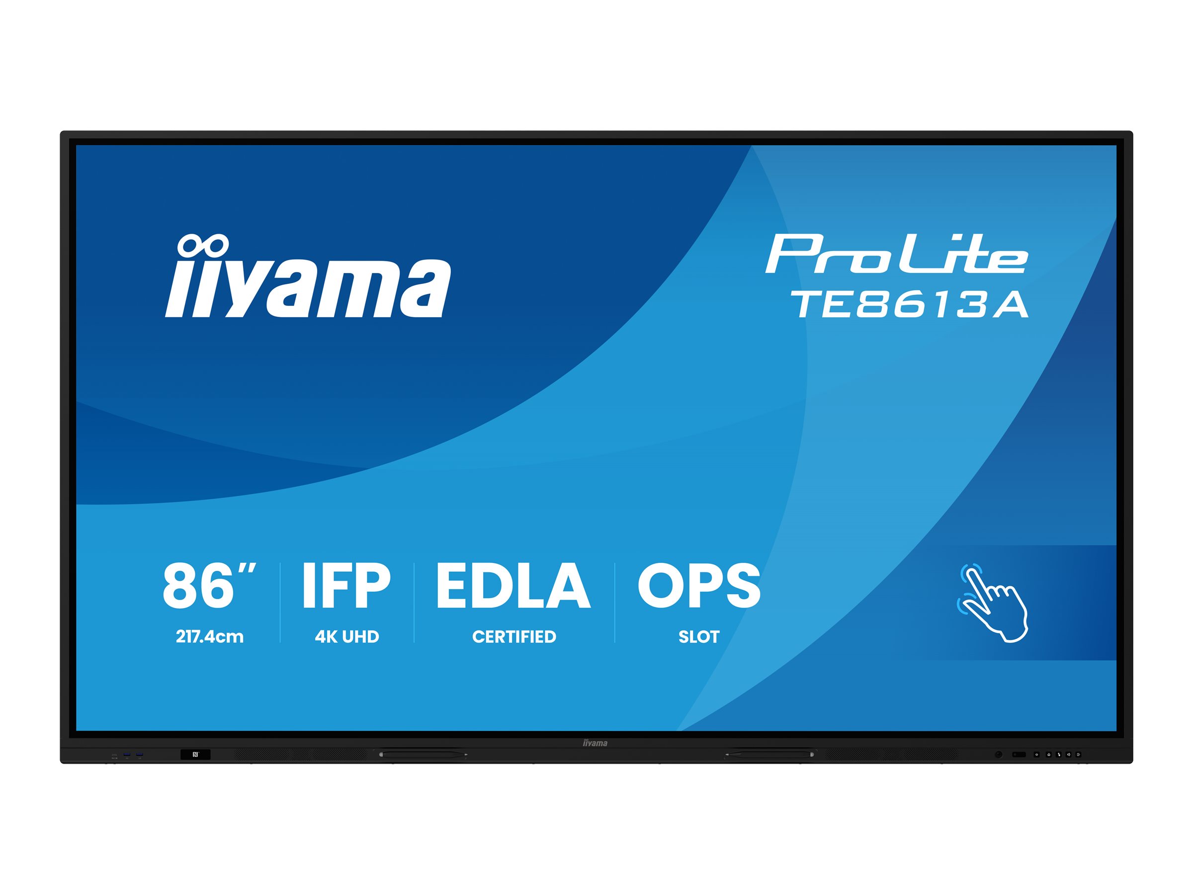 IIYAMA ProLite TE8613A-B1AG 217,4cm (86") IIYAMA ProLite TE8613A-B1AG 217,4cm (86")