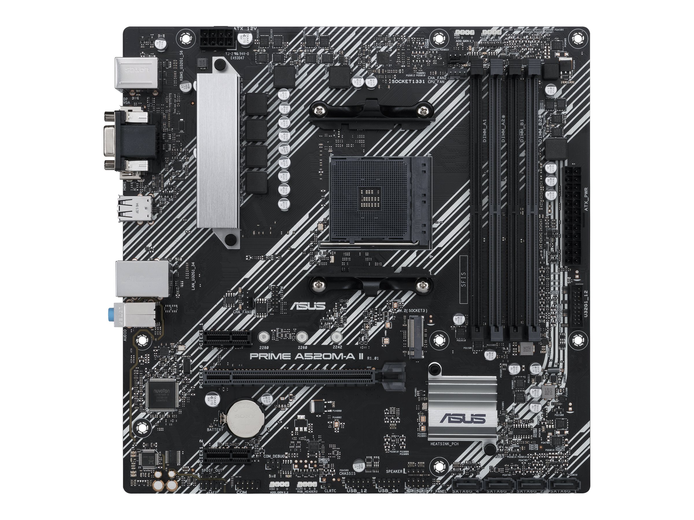 ASUS PRIME A520M-A II/CSM Socket AM4